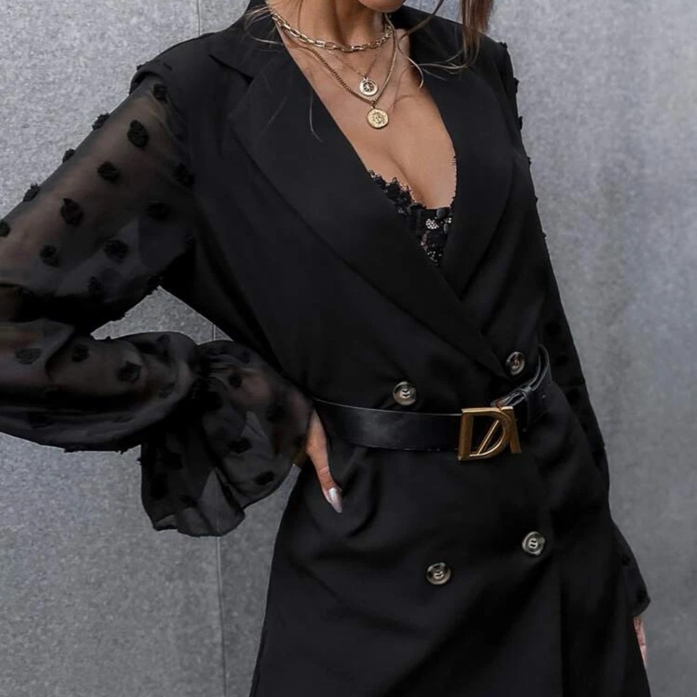 SHEIN blazer Dress 🖤